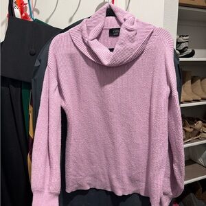 Vici Lavender Cowl Neck Sweater